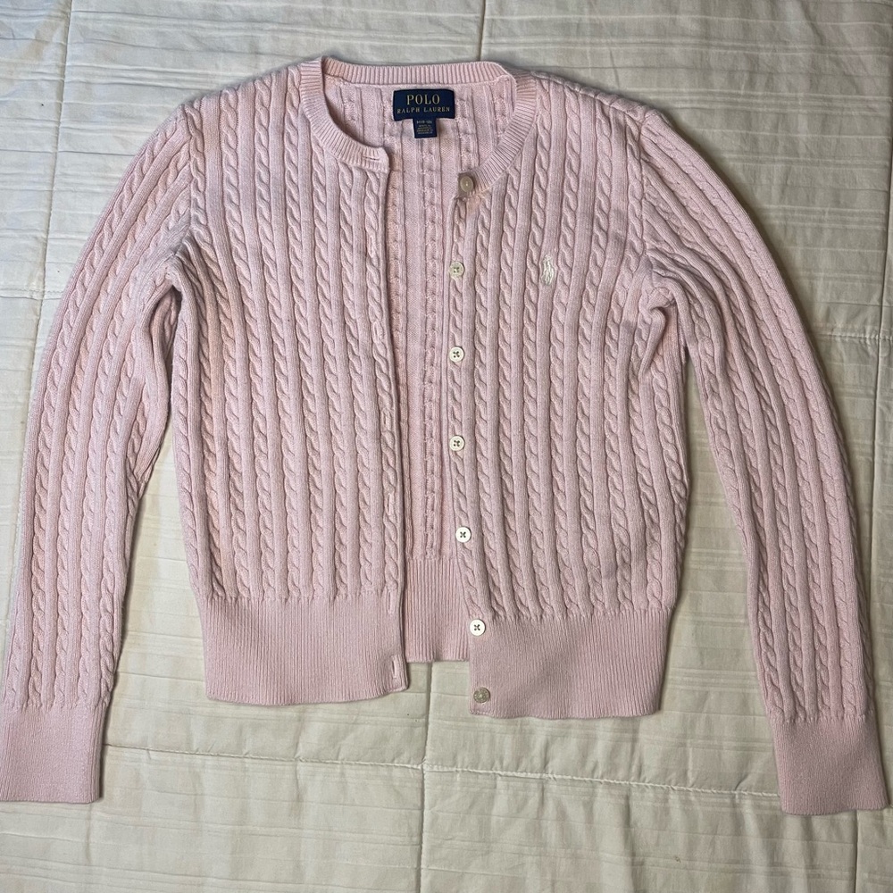 POLO Ralph Lauren cardigan Child size Medium (8-10)
